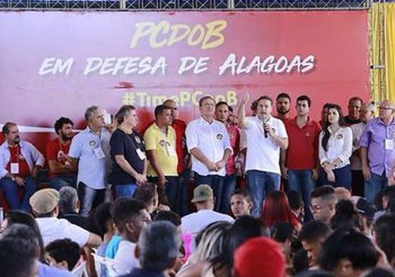 PCdoB lança 10 candidatos e formaliza apoio à reeleição de Renan Filho
