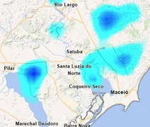 Inmet alerta para chuva forte em seis municípios de Alagoas; veja quais