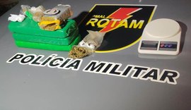 Polícia Militar apreendeu 2,700kg de maconha em Maceió