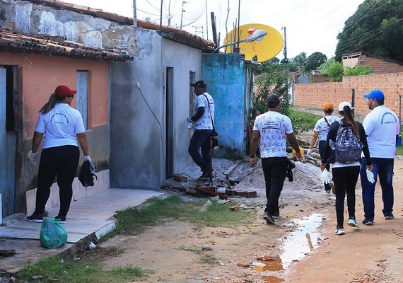 Prefeitura de Penedo realiza mutirão de combate à dengue no bairro Santa Isabel