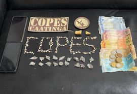 PM retira de circulação armas, drogas e munições em municípios de Alagoas