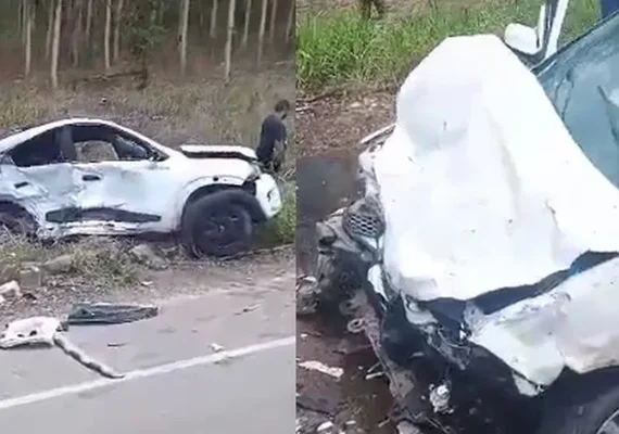 Colisão entre dois carros deixa uma pessoa morta em Maceió