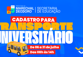 Prefeitura de Marechal Deodoro abre cadastro para transporte universitário e técnico