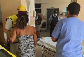 Grávida é socorrida e levada a hospital após passar mal no Jacintinho