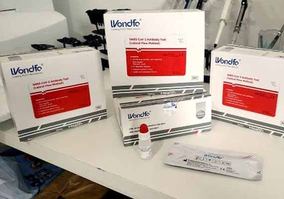 Governo de Alagoas envia mais 10 mil testes rápidos de Covid-19 para 102 municípios
