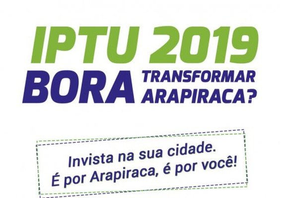 1ª cota única do IPTU 2019 está disponível online e com desconto de 50%