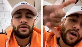 Neymar afirma ter sido só um susto, após pouso forçado de avião