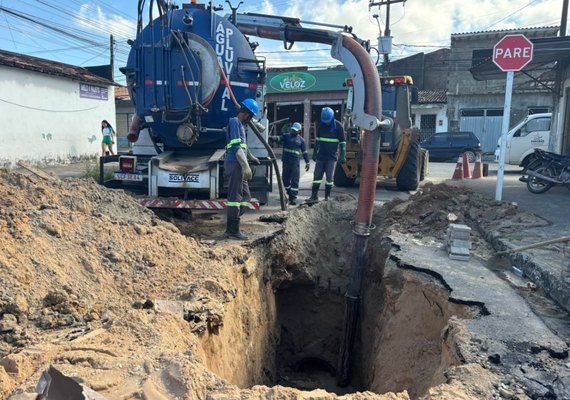 Seminfra substitui tubulação e recupera rede de drenagem no Santos Dumont