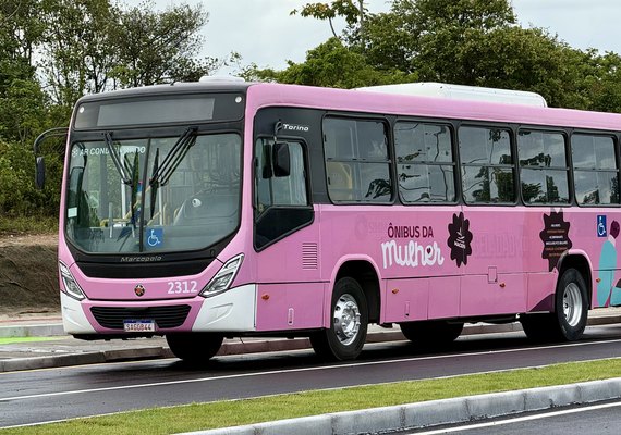 Ônibus da Mulher começa a circular em Maceió; confira os horários e terminais