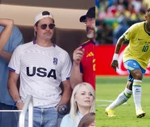 Brad Pitt oferece “aulas” a Neymar para melhorar atuação em campo