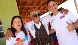 Renato Filho e Fátima Canuto levam campanha ao Sertão de Alagoas
