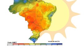 Onda de calor e baixa umidade marcam semana na maior parte do país