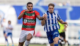 CSA e CSE empatam em 1 a 1 no estádio Rei Pelé