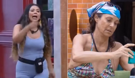 Darlin Ferrattry e Giovanna Gold trocam ofensas em A Fazenda 18