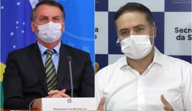 Bolsonaro liga para Renan Filho e fala com governador sobre ações pós-pandemia