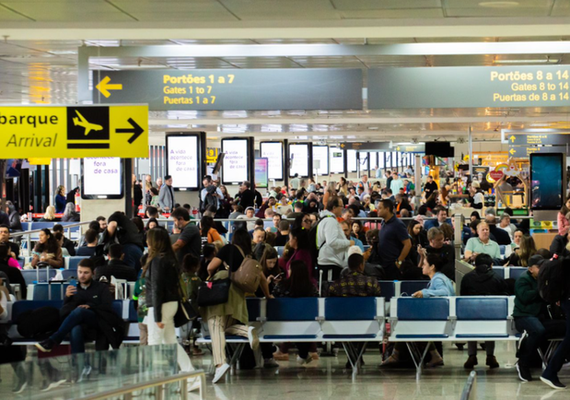 Em novembro, 8 milhões de passageiros voaram para destinos nacionais