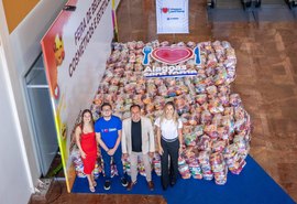 Alagoas sem Fome arrecada 5 toneladas de alimentos durante evento de beleza em Maceió