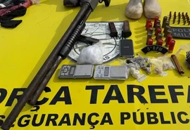 PM apreende drogas e armas em operações realizadas em cidades de AL