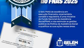 Belém recebe Selo FNAS 2025 por excelência na gestão da assistência social