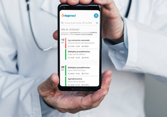 Novo app permite que médicos do Hapvida acessem exames e laudos pelo celular