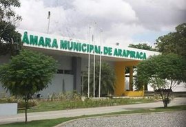 Câmara Municipal de Arapiraca realiza primeira sessão de 2021