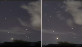 Luzes misteriosas cruzam o céu e intrigam moradores do interior