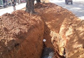 Benedito Bentes  passa por obras de drenagem