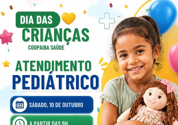 Coopaiba Saúde promove atendimento pediátrico gratuito em Piaçabuçu