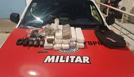 Suspeito é apreendido pela Polícia com quase 19 kg de maconha no Clima Bom