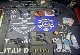 Força Tática prende homem com arma e drogas no Pilar