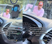 Rodrigo Hilbert ajuda jovem a desatolar carro e vídeo viraliza na web