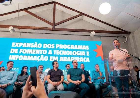 Governador Paulo Dantas inaugura 11° Laboratório do OxeTech, em Arapiraca