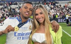 Rodrygo Goes e Luana Atiku