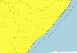 Inmet emite alerta de chuvas intensas em todo estado de Alagoas