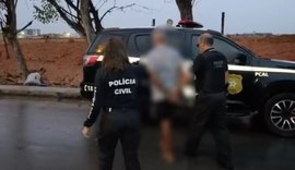 Condenado a 14 anos por homicídio é capturado após período foragido em Alagoas