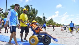 Praia Acessível proporciona lazer inclusivo no sábado (9)