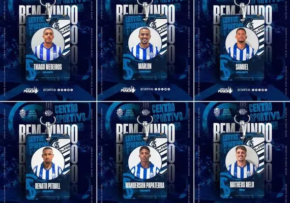 CSA anuncia seis reforços para a temporada 2026