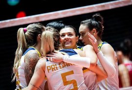 Brasil supera Japão e confirma vaga em Paris 2024 no vôlei feminino