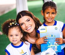 Primeira-dama Marina Candia anuncia distribuição de 70 mil kits escolares para alunos da rede municipal