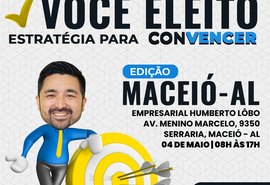 Pré-candidatos e assessores se reúnem em evento com estrategista político em Maceió