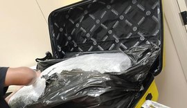 PF apreende bagagem com 20 kg de maconha no Aeroporto Zumbi dos Palmares