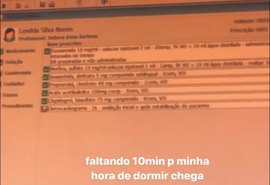 Estudante de Medicina expõe paciente e reclama: 'A mulher morreu e eu não dormi'