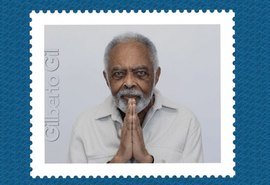 Correios lança selo e carimbo em homenagem a Gilberto Gil