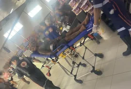 Homem é ferido por arma branca dentro de supermercado em interior de AL