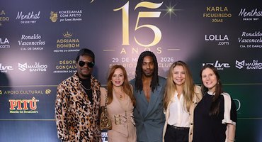 Adriana Bombom, Bukassa kabengele e Breno Santos brilham em noite de glamour e representatividade na celebração dos 15 anos do Grupo Jurema