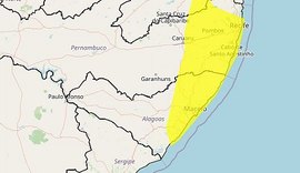 Chuva deve continuar em Maceió e mais 42 municípios alagoanos, aponta Inmet