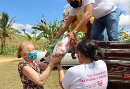 Assistência Social realiza entrega de 308 cestas básicas às comunidades quilombolas