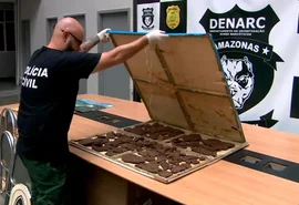 Polícia apreende 40 quilos de “cocaína negra” em mansão em Manaus