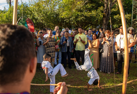 Ministra da Cultura entrega modernização do Parque Memorial Quilombo dos Palmares