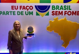 Alagoas recebe Prêmio Brasil Sem Fome